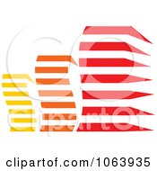 Clipart Colorful Skyscraper Logo 1 Royalty Free Vector Illustration