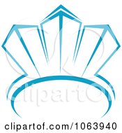 Clipart Blue Skyscraper Logo 5 Royalty Free Vector Illustration