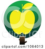 Poster, Art Print Of Apple Tree Logo 2