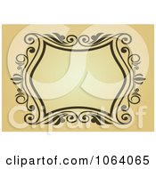Clipart Ornate Vintage Frame 10 Royalty Free Vector Clip Art Illustration