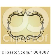 Clipart Ornate Vintage Frame 4 Royalty Free Vector Clip Art Illustration
