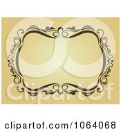 Clipart Ornate Vintage Frame 7 Royalty Free Vector Clip Art Illustration