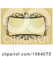 Clipart Ornate Vintage Frame 5 Royalty Free Vector Clip Art Illustration
