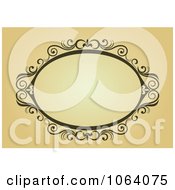 Clipart Ornate Vintage Frame 17 Royalty Free Vector Clip Art Illustration