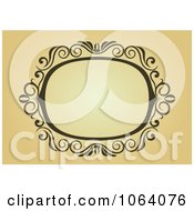 Clipart Ornate Vintage Frame 12 Royalty Free Vector Clip Art Illustration