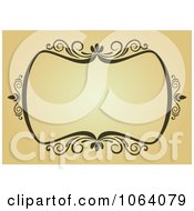 Clipart Ornate Vintage Frame 16 Royalty Free Vector Clip Art Illustration