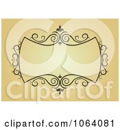 Clipart Ornate Vintage Frame 18 Royalty Free Vector Clip Art Illustration