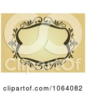 Clipart Ornate Vintage Frame 9 Royalty Free Vector Clip Art Illustration