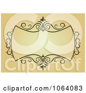 Clipart Ornate Vintage Frame 20 Royalty Free Vector Clip Art Illustration