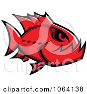 Red Piranha Fish