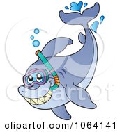 Poster, Art Print Of Snorkeling Shark