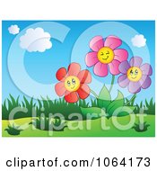 Poster, Art Print Of Colorful Happy Daisies