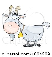Poster, Art Print Of Gray Goat