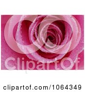 Poster, Art Print Of Mosaic Pink Rose Background