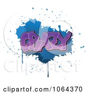 Poster, Art Print Of Comic Splatter With Crazy Text