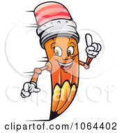 Clipart Fast Pencil Royalty Free Vector Illustration