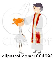 Poster, Art Print Of Girls Confirmation Ceremony