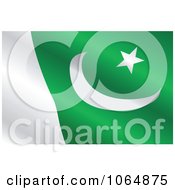 Poster, Art Print Of Waving Pakistan Flag