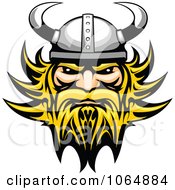 Poster, Art Print Of Tough Viking - Royalty Free Vector Illustration