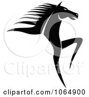 Poster, Art Print Of Prancing Horse 1