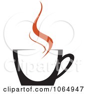Clipart Hot Coffee Royalty Free Vector Illustration