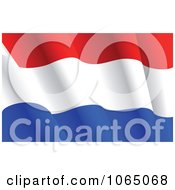 Poster, Art Print Of Waving Netherlands Flag