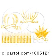Clipart Grain Design Elements Royalty Free Vector Illustration