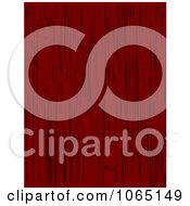 Poster, Art Print Of Red Wood Background