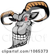 Poster, Art Print Of Evil Goat