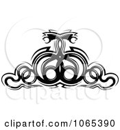 Clipart Black Snake Design Element 1 Royalty Free Vector Illustration