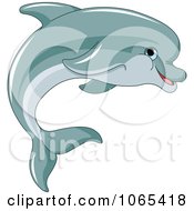 Poster, Art Print Of Dolphin Swimming