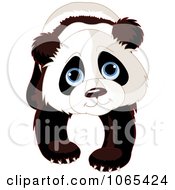Poster, Art Print Of Cute Panda Walking Forward