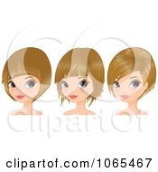 Women With Dirty Blond Hair In Bob Cuts