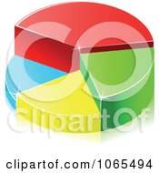 Poster, Art Print Of Colorful 3d Pie Chart 2