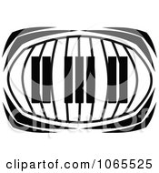Clipart Keyboard 3 Royalty Free Vector Illustration