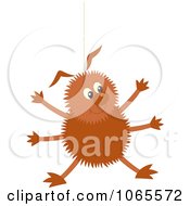 Poster, Art Print Of Happy Spider On Silk