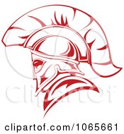 Clipart Roman Soldier And Helmet 1 Royalty Free Vector Illustration by Vector Tradition SM