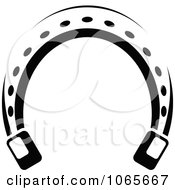 Clipart Horseshoe Icon 3 Royalty Free Vector Illustration