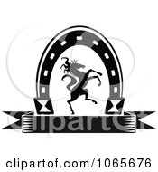 Clipart Horseshoe Icon 9 Royalty Free Vector Illustration