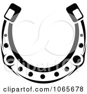Clipart Horseshoe Icon 2 Royalty Free Vector Illustration