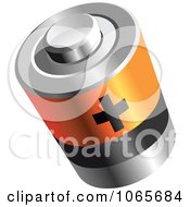 Poster, Art Print Of 3d Battery With A Plus