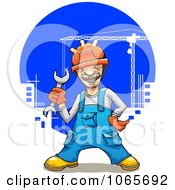 Poster, Art Print Of Construction Worker