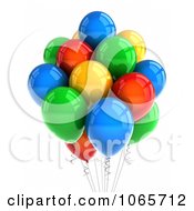 Poster, Art Print Of 3d Party Balloons