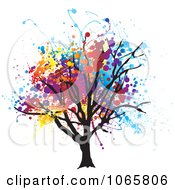 Poster, Art Print Of Tree With Grungy Foliage