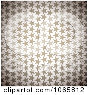 Poster, Art Print Of Brown Star Pattern Background