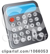 Clipart Calculator 6 Royalty Free Vector Illustration