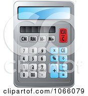 Clipart Calculator 3 Royalty Free Vector Illustration