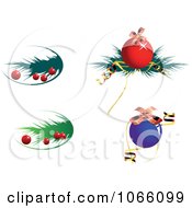 Poster, Art Print Of Christmas Icons 6