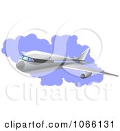Clipart Airliner Royalty Free Vector Illustration