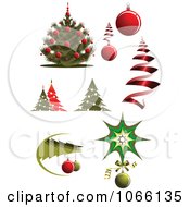 Poster, Art Print Of Christmas Icons 5